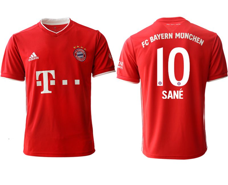 Men 2020-2021 club Bayern Munich Home aaa version #10 red Soccer Jerseys->->Soccer Club Jersey